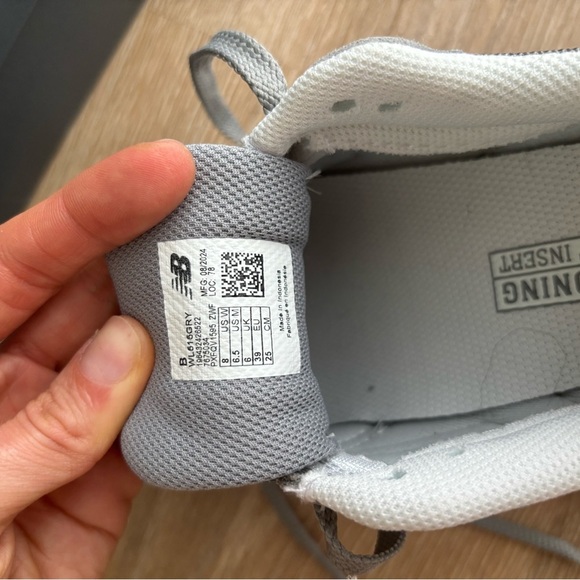 New Balance Light Gray Athletic Shoes 515 model - Picture 3 of 4